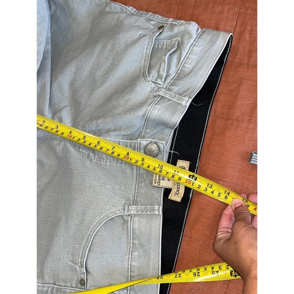 Democracy Ab Technology Gray Five-Pocket Stretch Denim Women's Jeans Size 14 - Picture 7 of 8